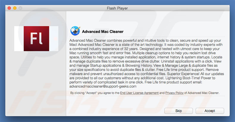 chave de ativação mac adware cleaner
